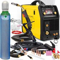 Pusiau automatinis suvirinimo aparatas MAGNUM THF MIG 202P AC/DC, LCD, MMA, TIG, aliuminiui