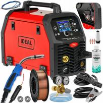 Suvirinimo aparatas IDEAL MIG 200 PULSE LCD, aliuminiui, Synergy, VRD, 4R, 2T/4T