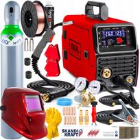 Suvirinimo aparatas IDEAL TECNO MIG 202 LED MMA/TIG/FLUX/ALU, IGBT, Synergy