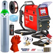 Suvirinimo inverteris IDEAL MIG 210 SYNERGY PRO4, LCD, MMA/TIG, 200 A, aliuminiui