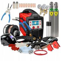 Suvirinimo aparatas WELDMAN MIG/TIG/MMA 200A, LCD, rinkinys