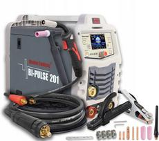 Pusiau automatinis suvirinimo aparatas BI-PULSE 201 MIG PULS TIG MMA, V ir U formos voleliai
