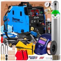 Suvirinimo aparatas SHERMAN MIG 200 HD, 230V, 200A, MMA/TIG/FLUX