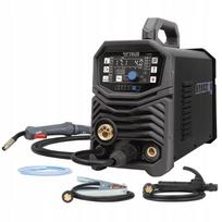 Suvirinimo aparatas SPARTUS EASYMIG 210 LED, 200A, 3in1 (MIG/MMA/TIG lift)