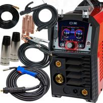 Suvirinimo aparatas IDEAL EXPERT 201 LCD MIG/MAG/MMA/TIG, be dujų, su sinerginiu valdymu