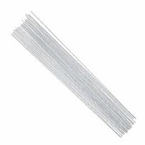 Floristinė viela dirbtinėms gėlėms, balta, 0,5 mm, 100 vnt.