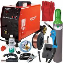 Suvirinimo aparatas 2in1 MIG/MAG/MMA 200A rinkinys