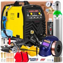 Suvirinimo aparatas MAGNUM MIG 222 Dual Pulse, 230V, 200A, TIG Lift, MMA, FLUX