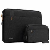Nešiojamojo kompiuterio dėklas 13" MacBook Air/Pro, juodas, RPET audinys