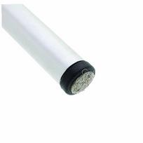 Apvalūs vamzdžių įmaunami kištukai su veltinio padukais, 22 mm, 16 vnt.