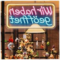 LED neoninė USB iškaba, reguliuojamo ryškumo, restoranui, kavinei, barui