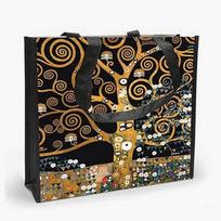 Pirkinių krepšys „Tree of Life Klimt“, spalvingas, plastikinis