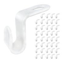 Plastikiniai drabužių kabliukai, 10 vnt.