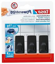 Lipnios plastikinės kabliukai kvadratinėms sienoms, 3 vnt.