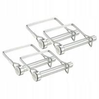 Galvanizuotos 65 mm sulankstomos kaiščiai dviračio priekabai, 4 vnt.