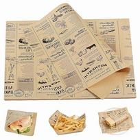 Kepimo popierius, vaškuotas, 100 lapų, retro stiliaus