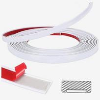 Sienų apsauginė lipni dekoratyvinė juostelė PCW, lanksti, 1 cm
