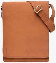 Unisex odinė 13" nešiojamojo kompiuterio rankinė per petį