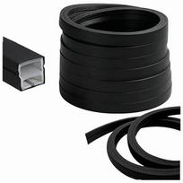 Lankstus silikoninis LED profilis IP65 akustinėms panelių juostoms
