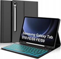 Klaviatūra dėklas Samsung Galaxy Tab S10 FE / S9 FE / S9, AZERTY