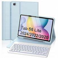 Klaviatūros dėklas Samsung Galaxy Tab S6 Lite 10.4, odinis