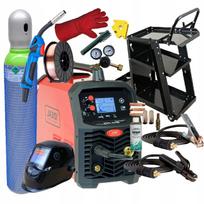 Suvirinimo aparatas IDEAL TECNO MIG 205, 200A, MMA/TIG/MIG, 3in1 rinkinys