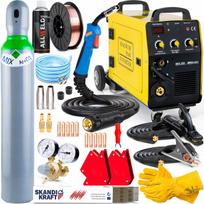 Pusiau automatinis suvirinimo aparatas MAGNUM MIG 200 MMA KN IGBT, 230V, 200A, aliuminiui