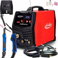 Suvirinimo aparatas WELDMAN MIDI MIG 222 4in1, MIG/MAG, MMA, TIG, FLUX, 230V, 220A