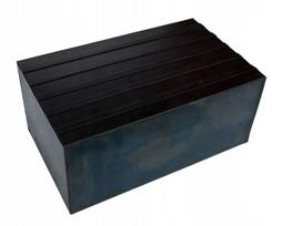 Žirklinio keltuvo guminis padėklas Siltax, 80x110x175 mm