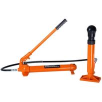 Hidraulinis oro keltuvas 12 t, plieninis, oranžinis, pailgas
