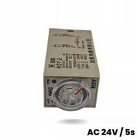 Relinė laiko rėlė AC24V, 5 s