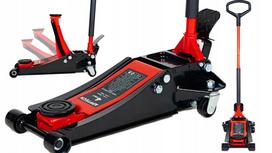 Žemo profilio keltuvas FROG 4T, 4 tonos, 72–550 mm, 2 stūmokliai, pakėlimo pedalas
