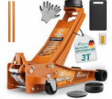 Hidraulinis automobilio keltuvas TRESKO 3T, 75–510 mm, oranžinis