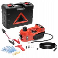 Elektrinis automobilio keltuvas 12 V, 5 t, su ratų keitimo rinkiniu