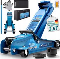 Hidraulinis automobilio keltuvas 2,5T, 85–385 mm, su transportavimo dėklu