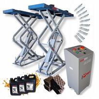 Grindinis žirklinis keltuvas MELLPRO SRX350 xLINE, 3500 kg