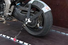 Motociklo tvirtinimo diržas ratų transportavimui ACEBIKES TYRE FIX BASIC