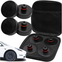 Guminiai automobilio pakėlimo padėklai Tesla 3/Y/S/RWD/X, 4 vnt.