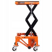 Motociklo keltuvas VEVOR, 158 kg, aukštis 350–905 mm, reguliuojamas