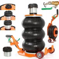 Pneumatinis keltuvas SNOWMAN 3,5 t su trumpa rankena ir automobilių adapteriu