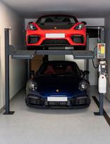 Automobilių keltuvas TECHWAR TW0001, 4000 kg, su nulenkiamomis rampomis