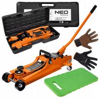 Automobilio keltuvas NEO Frog, 2 x 2,5 t, žemo profilio, su kilimėliu ir pirštinėmis