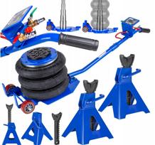 Pneumatinis keltuvas LIFT SNOWMAN 3,5T ir automobilio atramos 3T, rinkinys