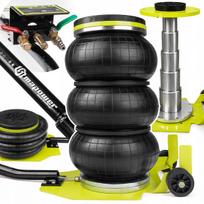 Pneumatinis automobilio keltuvas Snowman, 3,5 t, su gumine pagalve