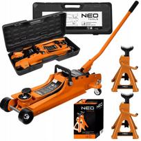 Automobilio keltuvas NEO Frog, žema eiga, 85–385 mm, 2,5 t + 3 t