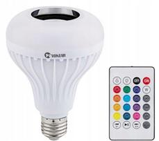 Belaidė Bluetooth kolonėlė ir 2 viename lemputė