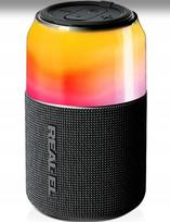 Belaidė kolonėlė REAL-EL X-705, juoda, 5 W, RGB, USB