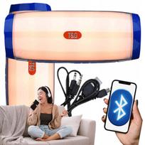 Belaidė Bluetooth kolonėlė su FM radiju, AUX, SD kortelių skaitytuvu, TG165C, violetinė