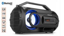 Nešiojama kolonėlė X-710, juoda, 10W, Bluetooth, FM, USB, SD