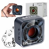 Nešiojama belaidė Bluetooth kolonėlė 5W, su žemais dažniais, MicroSD, mikrofonu, 4 val. grojimo laikas